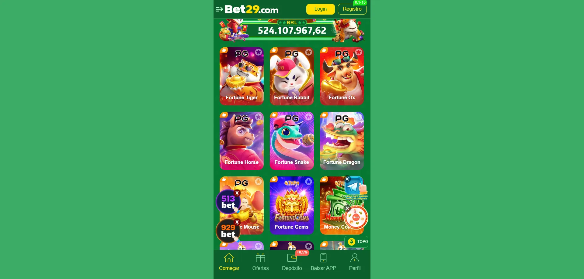Verificação de Conta (KYC) na BET29